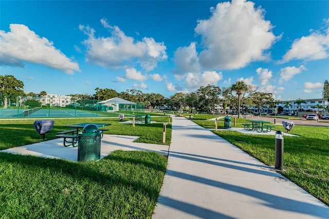 2002 Australia Way E Unit 66, Clearwater, FL 33763 - view of community with a tennis court