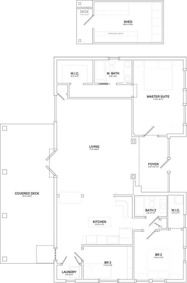 9802 N Oregon Ave, Tampa, FL 33612 - property floor plan