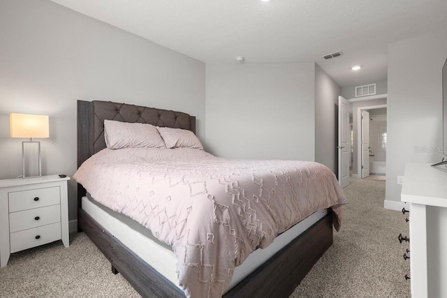 5270 Neil Dr, Saint Petersburg, FL 33714 - bedroom featuring light carpet, baseboards, and recessed lighting