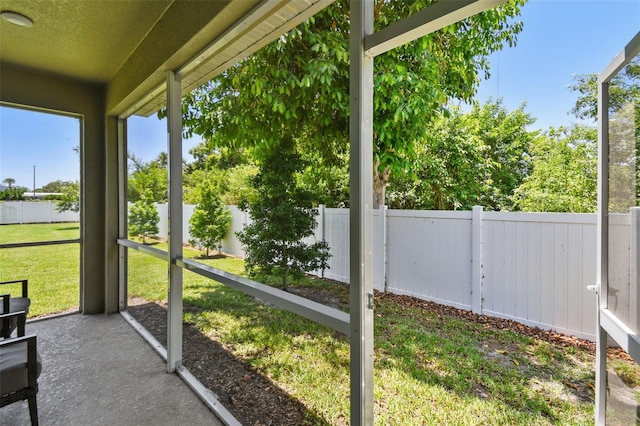 5270 Neil Dr, Saint Petersburg, FL 33714 - view of unfurnished sunroom
