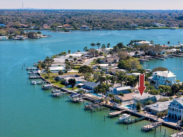 474 20th Ave, Indian Rocks Beach, FL 33785 - bird's eye view of a large body of water