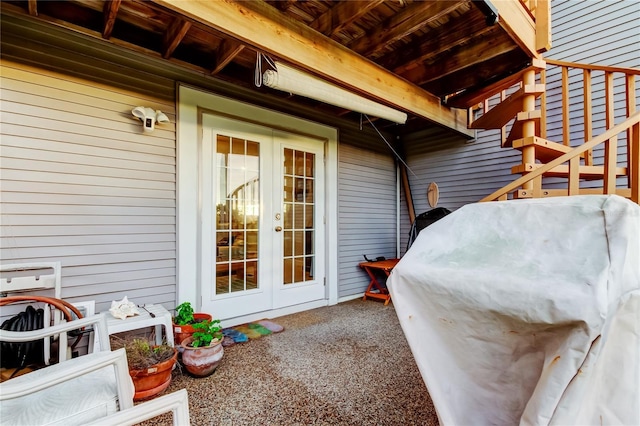 9484 Tara Cay Ct Unit 8, Seminole, FL 33776 - view of patio with french doors
