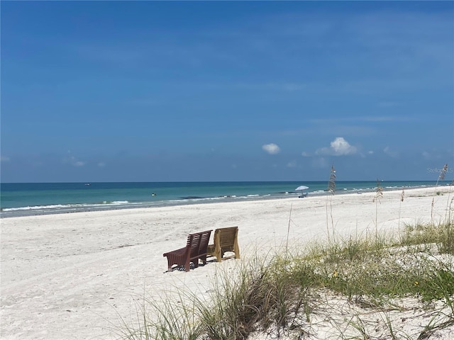 9484 Tara Cay Ct Unit 8, Seminole, FL 33776 - water view featuring nearby beach