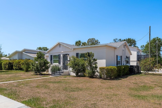 2911 16th Ave S Unit A, Saint Petersburg, FL 33712 - view of front of property with a front lawn and stucco siding