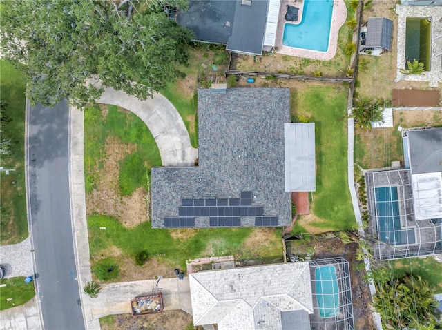 5215 Denver St NE, Saint Petersburg, FL 33703 - drone / aerial view of a pool