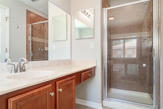 6954 Hawthorne Trace Ln, Riverview, FL 33578 - full bath with a stall shower and vanity