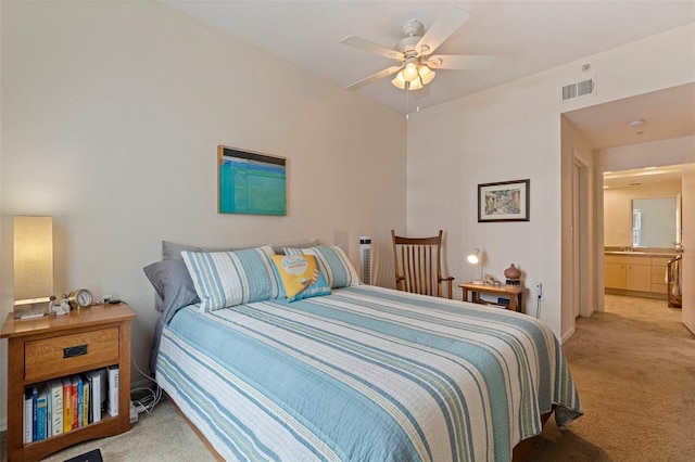 200 4th Ave S Unit 220, Saint Petersburg, FL 33701 - bedroom with light carpet and ceiling fan