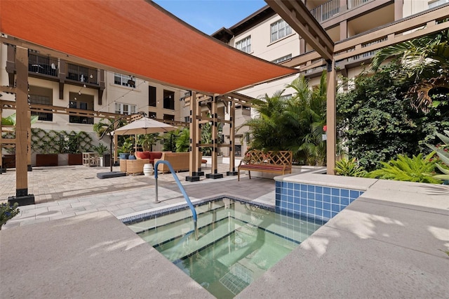 200 4th Ave S Unit 220, Saint Petersburg, FL 33701 - view of swimming pool with a swimming pool, outdoor lounge area, and a patio area