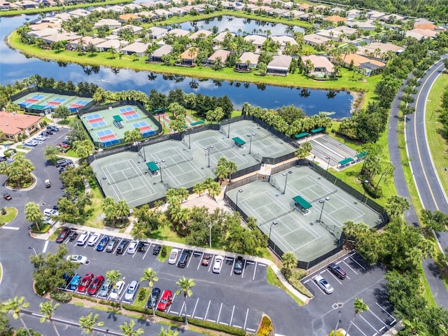 5009 Sandy Brook Cir, Wimauma, FL 33598 - bird's eye view of a nearby body of water