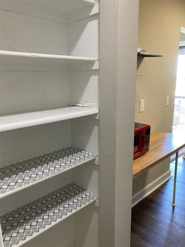 view of pantry