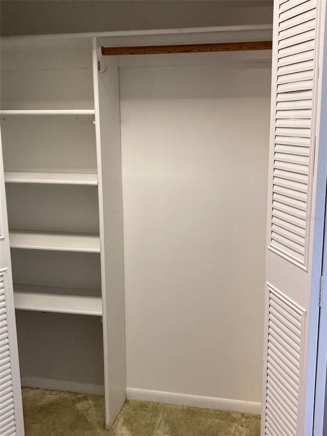 view of closet