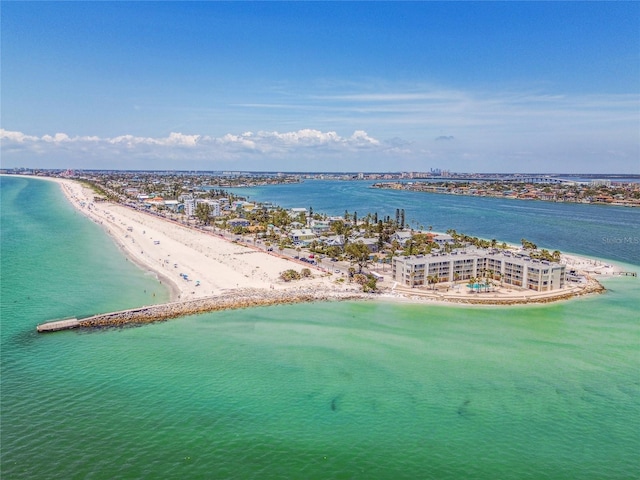 200 1st Ave Unit 309, St Pete Beach, FL 33706 - drone / aerial view of expansive beach