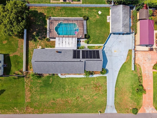2013 Capri Rd, Valrico, FL 33594 - aerial view of a pool