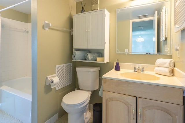 801 83rd Ave N Unit 209, Saint Petersburg, FL 33702 - full bath with toilet, vanity, and shower / bathtub combination