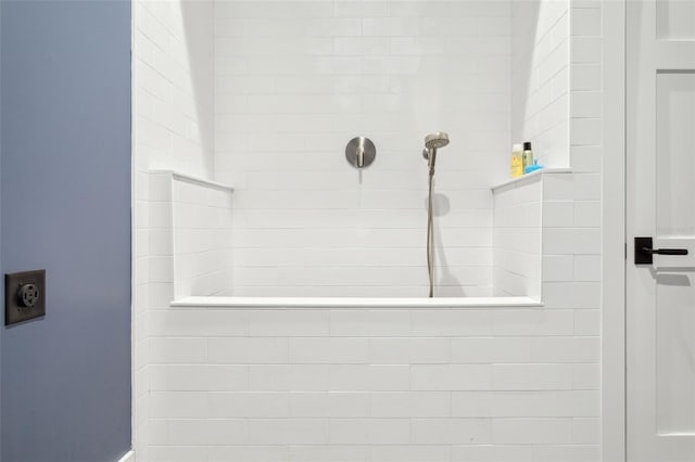 2902 S Beach Dr, Tampa, FL 33629 - bathroom view of tiled shower