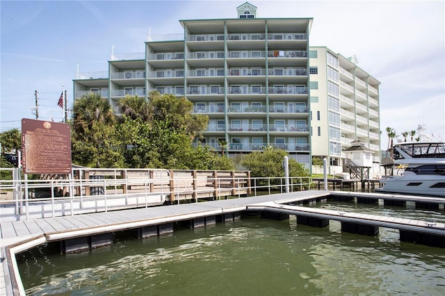 399 2nd St Unit 417, Indian Rocks Beach, FL 33785 - dock featuring a water view