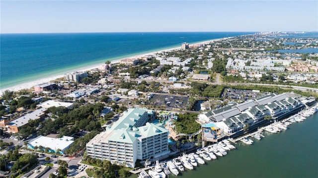 399 2nd St Unit 417, Indian Rocks Beach, FL 33785 - drone / aerial view of expansive beach