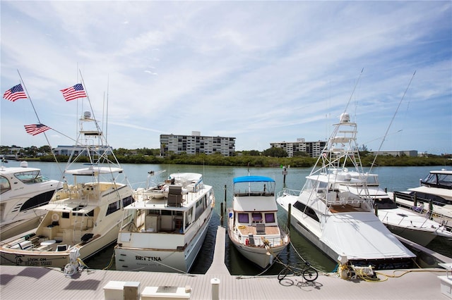399 2nd St Unit 417, Indian Rocks Beach, FL 33785 - dock featuring a water view