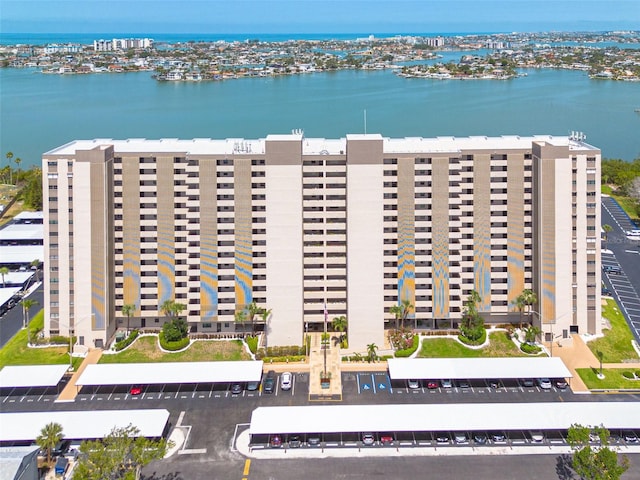 7050 Sunset Dr S Unit 1401, South Pasadena, FL 33707 - aerial view of a nearby body of water