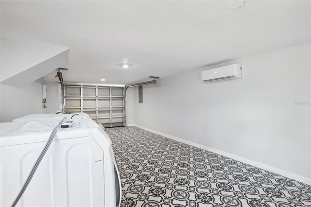 2015 3rd St S, Saint Petersburg, FL 33705 - spacious closet featuring a wall mounted AC and electric panel