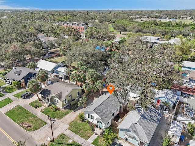 2015 3rd St S, Saint Petersburg, FL 33705 - aerial view of residential area