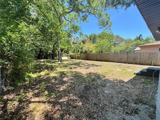 1675 13th Ave S, Saint Petersburg, FL 33712 - view of yard featuring fence
