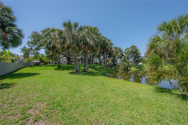 8927 Key W Island Way, Riverview, FL 33578 - view of green lawn featuring a water view
