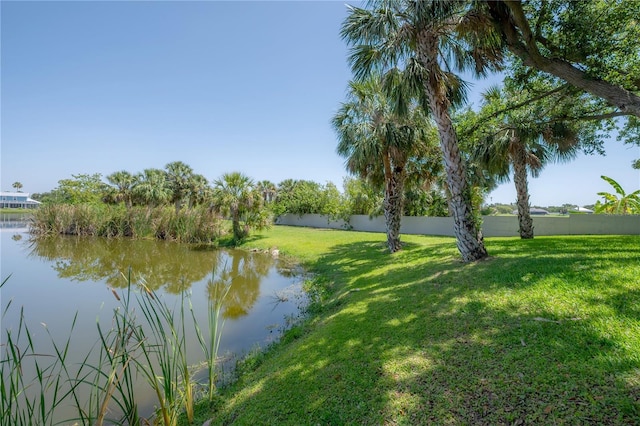 8927 Key W Island Way, Riverview, FL 33578 - water view featuring fence