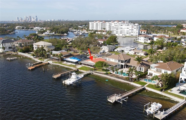 3227 Bayshore Blvd NE, Saint Petersburg, FL 33703 - drone / aerial view of a large body of water