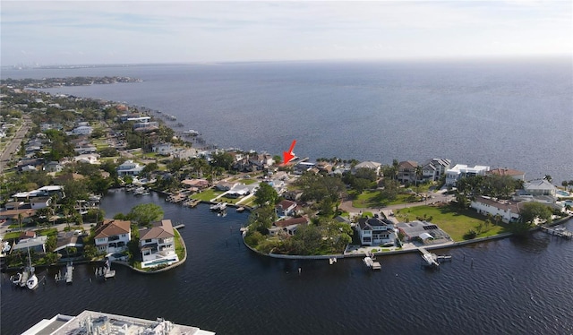 3227 Bayshore Blvd NE, Saint Petersburg, FL 33703 - view of property location with a nearby body of water and nearby suburban area