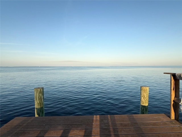 3227 Bayshore Blvd NE, Saint Petersburg, FL 33703 - dock area with a water view