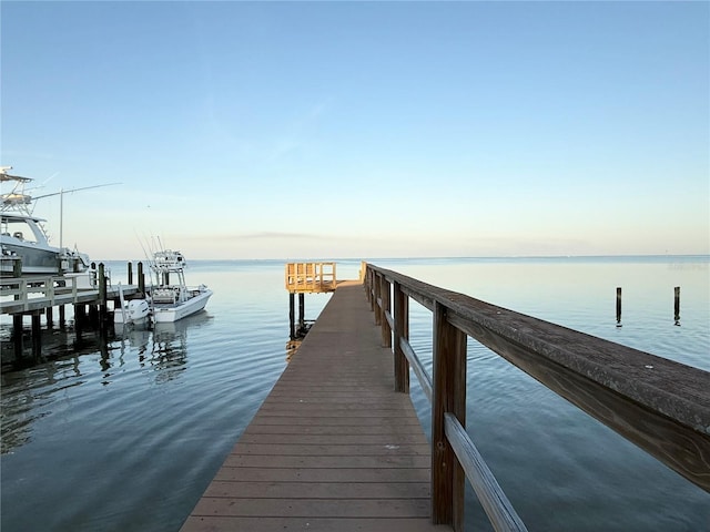 3227 Bayshore Blvd NE, Saint Petersburg, FL 33703 - dock area featuring a water view and boat lift