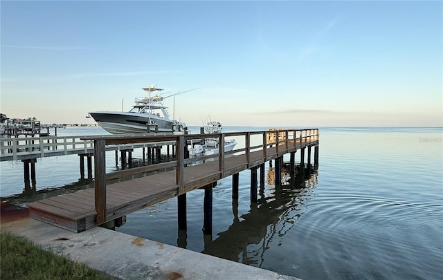3227 Bayshore Blvd NE, Saint Petersburg, FL 33703 - dock with a water view