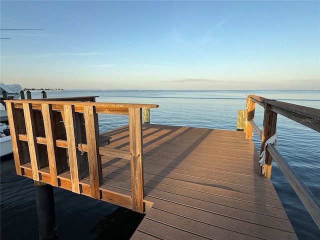 3227 Bayshore Blvd NE, Saint Petersburg, FL 33703 - dock area featuring a water view