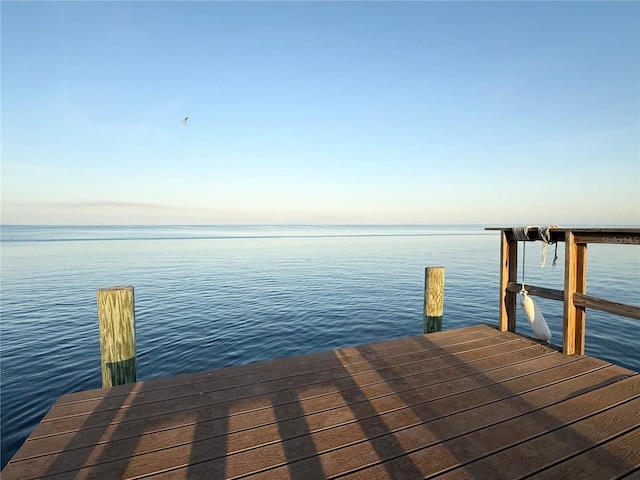 3227 Bayshore Blvd NE, Saint Petersburg, FL 33703 - dock with a water view