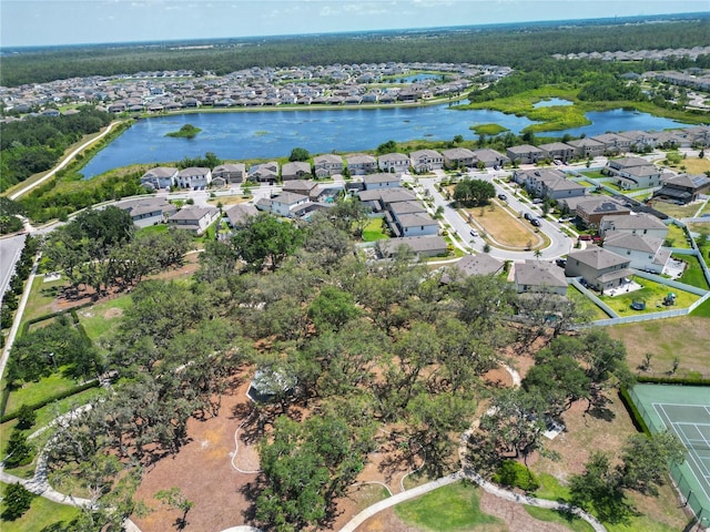 13103 Monach Isles Dr, Riverview, FL 33579 - aerial view of property and surrounding area with nearby suburban area and a nearby body of water