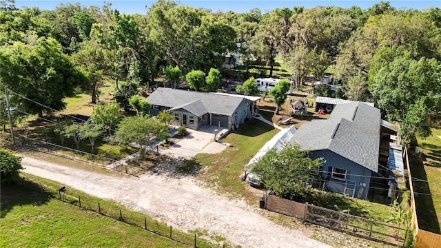 view of subject property
