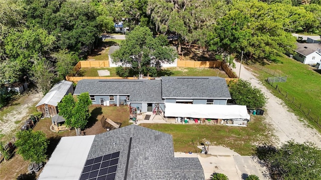 view of subject property