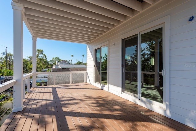 3752 Arkansas Ave NE, Saint Petersburg, FL 33703 - view of deck