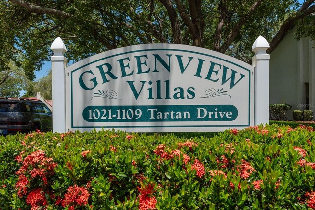 1065 Tartan Dr Unit C, Palm Harbor, FL 34684 - view of community / neighborhood sign