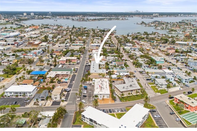 600 71st Ave Unit 18, St Pete Beach, FL 33706 - bird's eye view of a large body of water