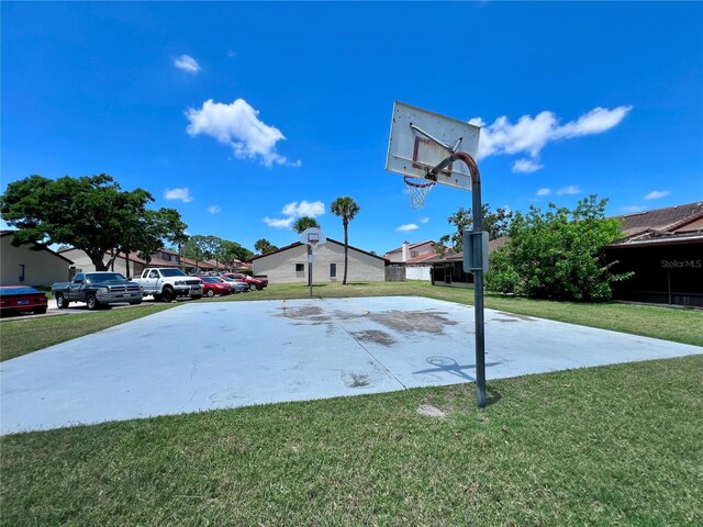 7360 Ulmerton Rd Unit 16A, Largo, FL 33771 - view of basketball court featuring community basketball court and a yard