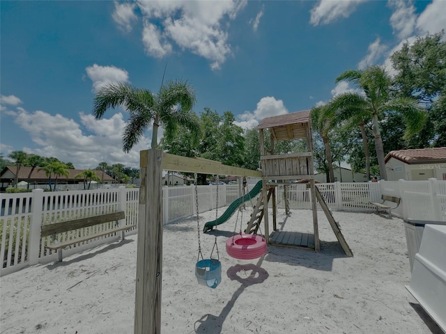 7360 Ulmerton Rd Unit 16A, Largo, FL 33771 - view of play area with fence