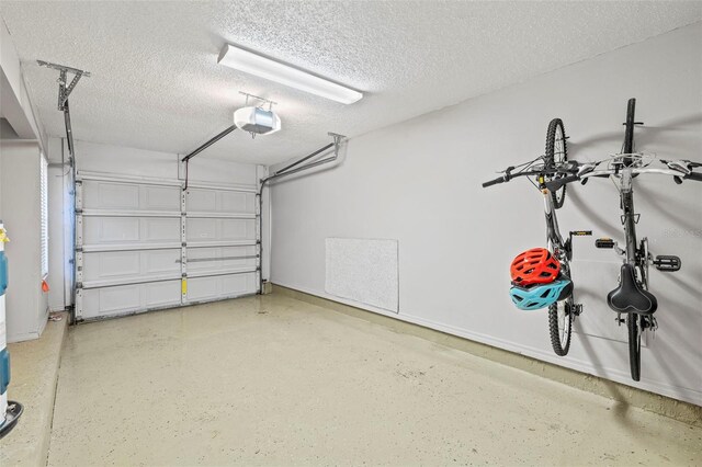 2665 Sequoia Ter Unit 306, Palm Harbor, FL 34683 - garage featuring a garage door opener and baseboards
