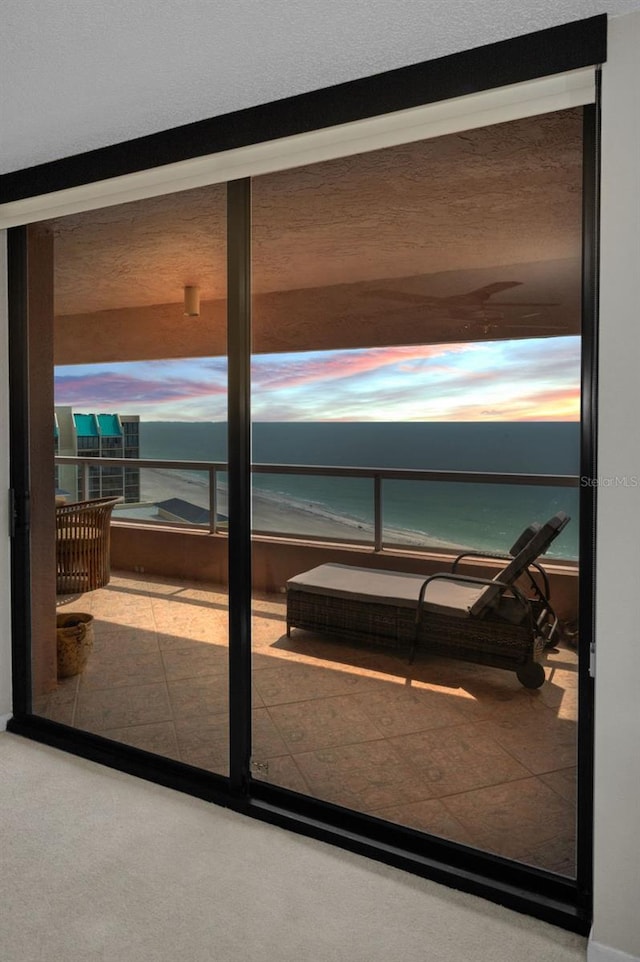 1340 Gulf Blvd Unit 16A, Clearwater Beach, FL 33767 - doorway featuring a water view
