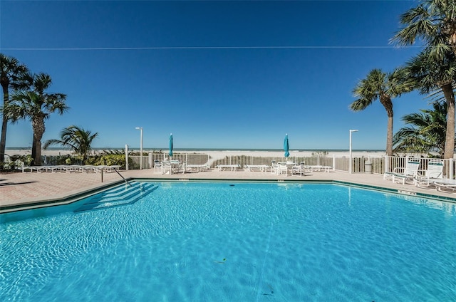 1340 Gulf Blvd Unit 16A, Clearwater Beach, FL 33767 - community pool with a patio