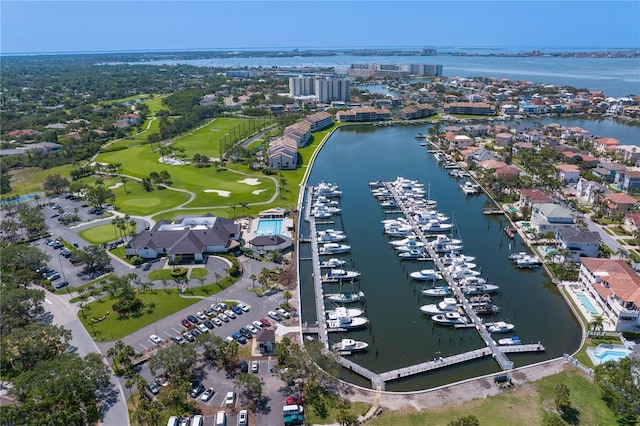 2817 Seabreeze Dr S, Gulfport, FL 33707 - aerial view of a nearby body of water
