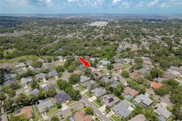 627 Belted Kingfisher Dr N, Palm Harbor, FL 34683 - aerial overview of property's location