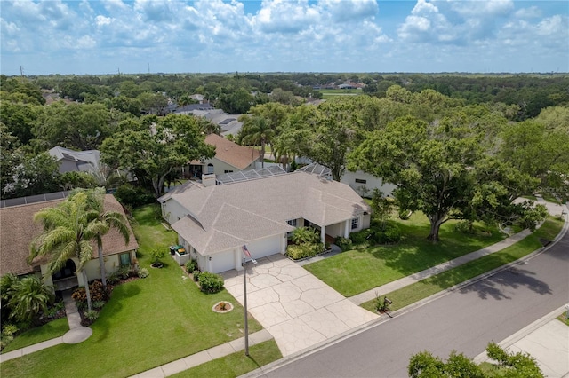 627 Belted Kingfisher Dr N, Palm Harbor, FL 34683 - view from above of property