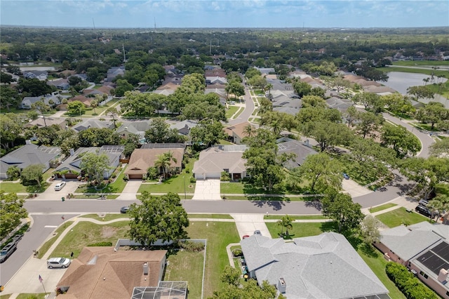 627 Belted Kingfisher Dr N, Palm Harbor, FL 34683 - aerial perspective of suburban area with a nearby body of water